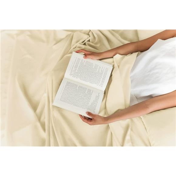 4 Pcs Sheet Set Breathable Cooling Hotel Luxury Extra Soft Deep Pockets Easy Fit - Picture 6 of 6